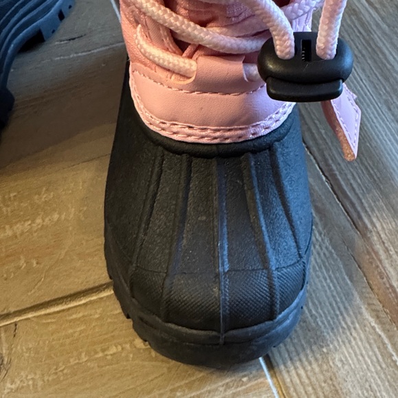 Girl Toddler Snow Winter Boots Waterproof - Pink - Size 7 - Excellent Condition - Picture 7 of 14